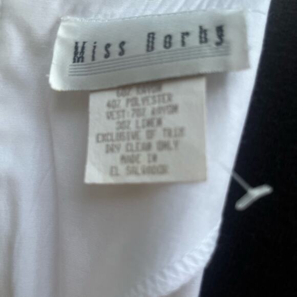 Vtg 90s Cottagecore Embroidered Vest Crinkled Skirt Maxi Dress 16 Artsy Boho - Picture 7 of 8